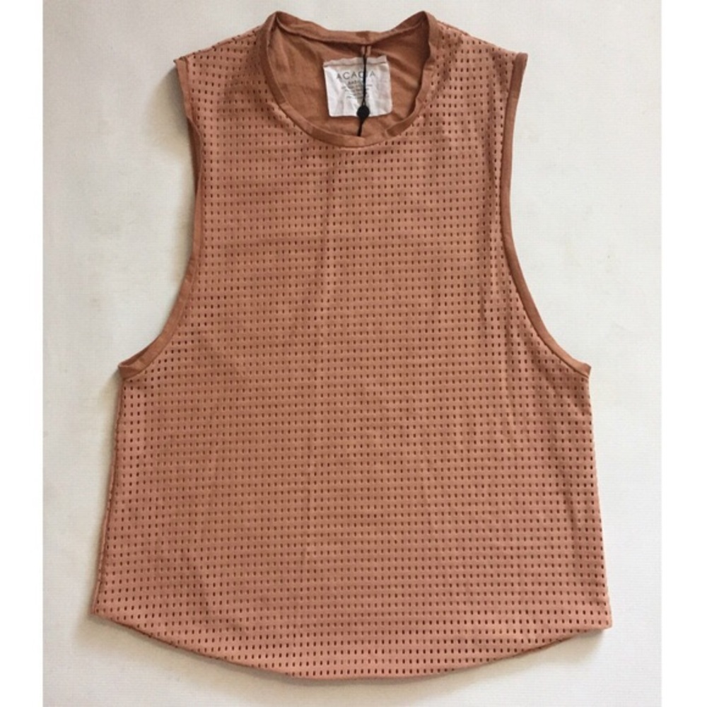 Acacia Olowalu Mesh Tank // Topless